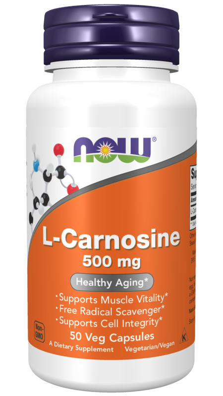 Now foods - l-carnosine 500mg x 50 capsules, , medium image number null