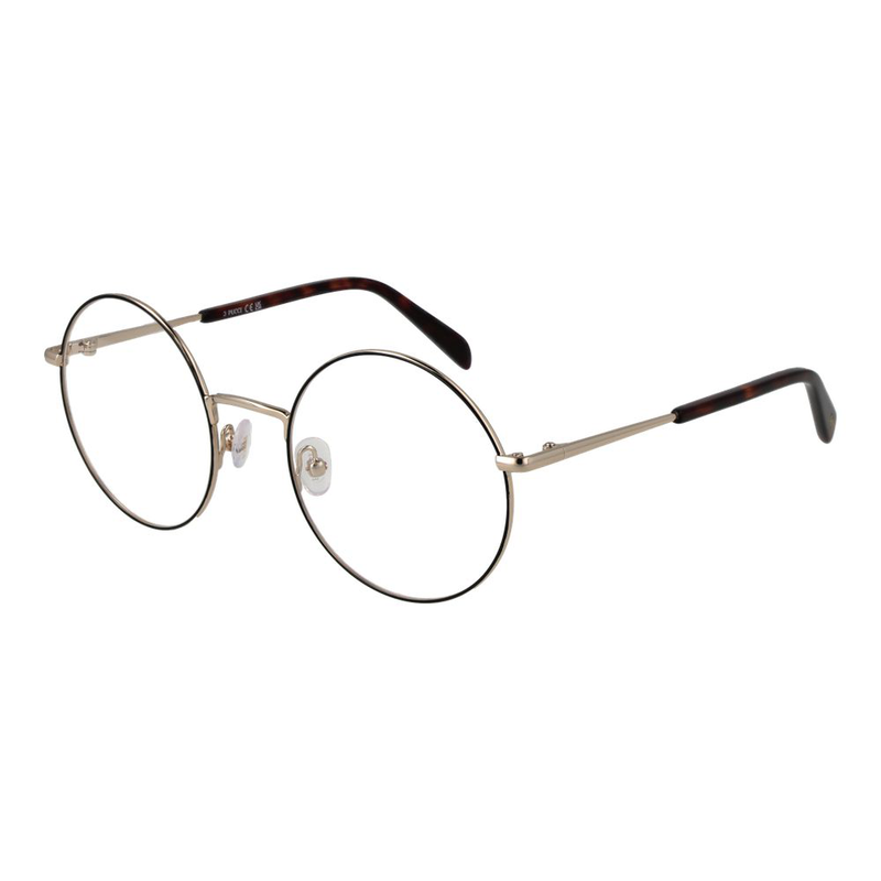 Black metal glasses (frames)-null