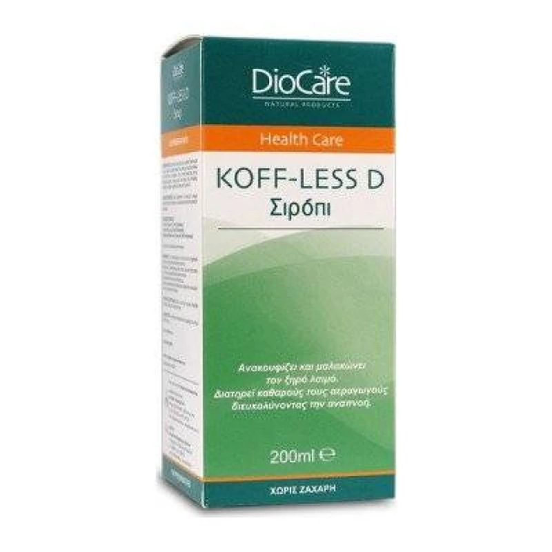 Product image: Diocare koff-less d syrup 150ml, , medium-null
