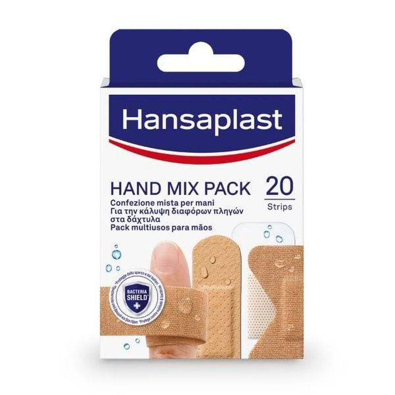 Hansaplast hand mix pack 20strips, , medium image number null