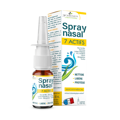 3chenes 7 actives, nasal spray, 50ml