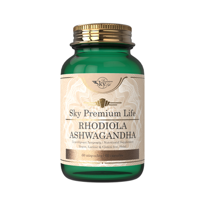 Sky premium life rhodiola &kappa;&alpha;&iota; ashwagandha 60 &kappa;ά&psi;&omicron;&upsilon;&lambda;&epsilon;&sigmaf;, , medium