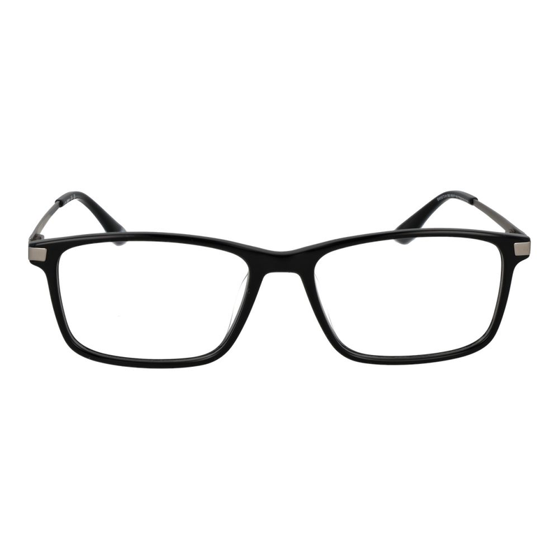 Black metal glasses (frames)-null