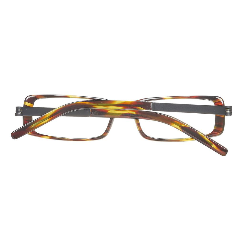 Brown plastic glasses (frames)-null