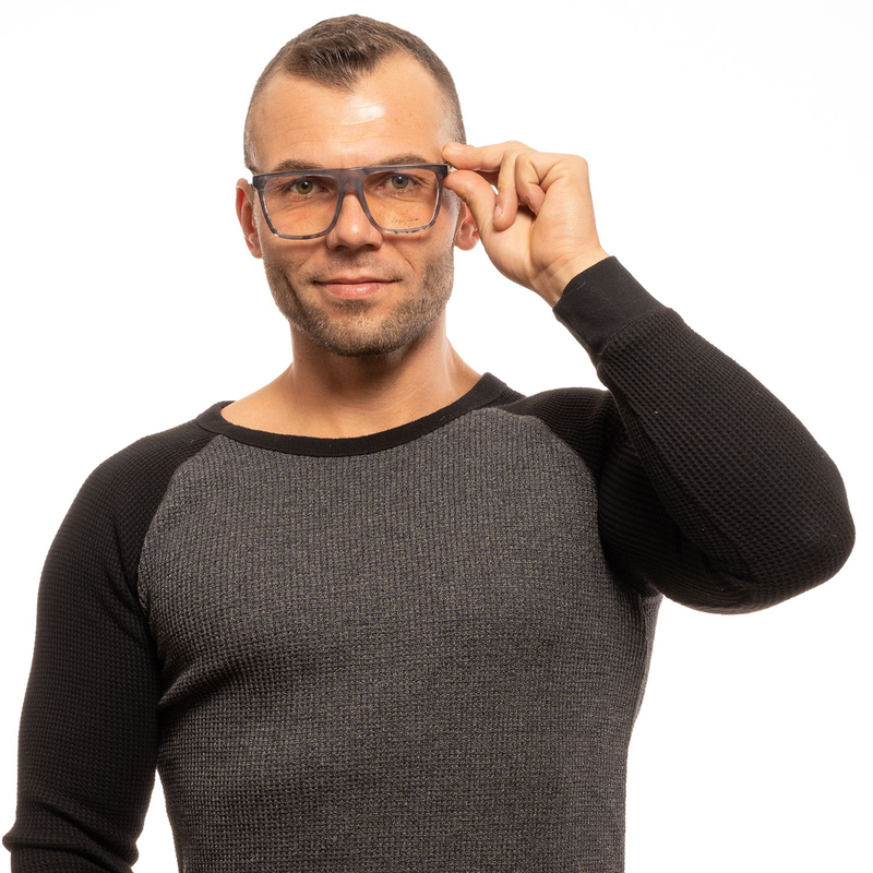 Brown plastic glasses (frames)-null