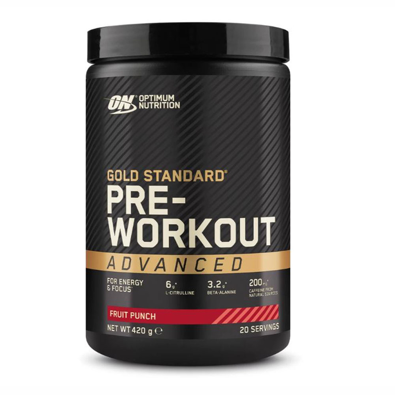 Optimum nutrition gold standard pre workout fruit punch 330g-null