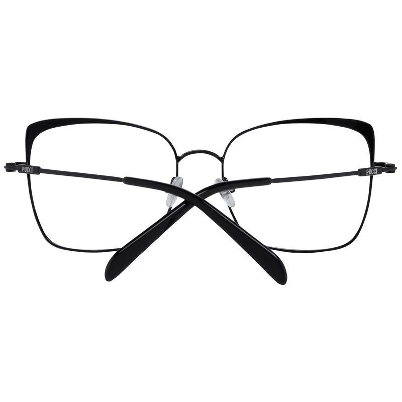 Black metal glasses (frames)-null