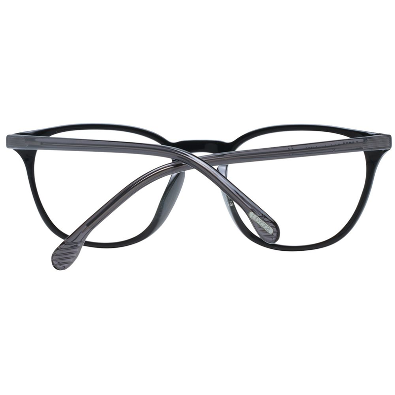 Black acetate & plastic glasses (frames)-null