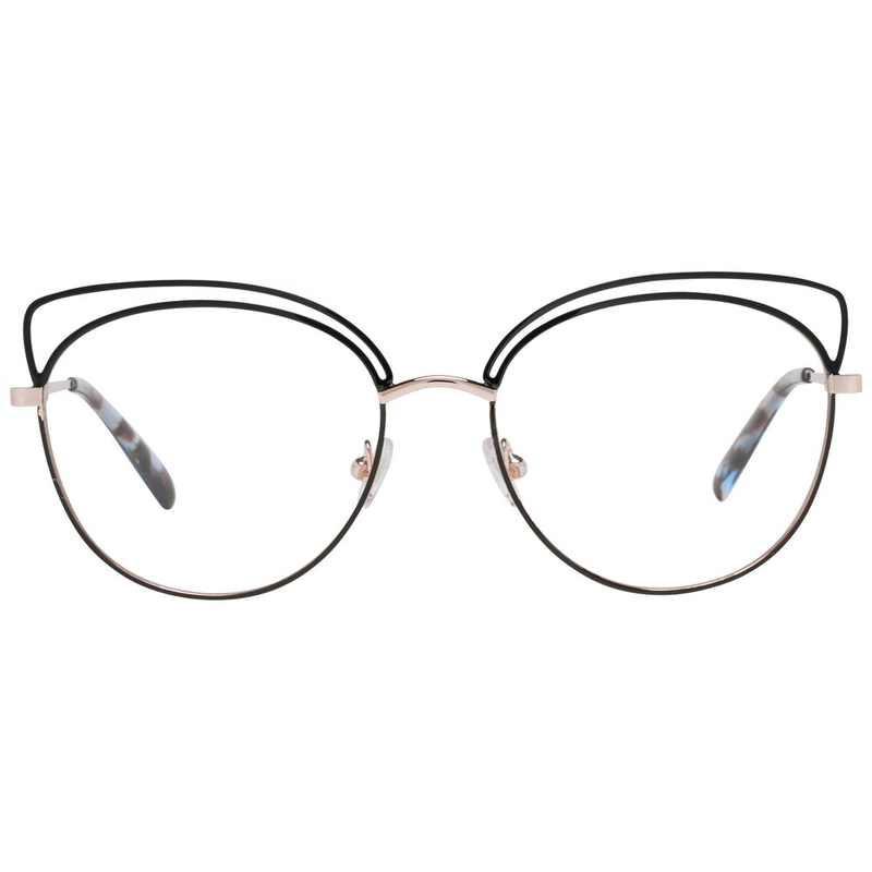 Black metal glasses (frames)-null