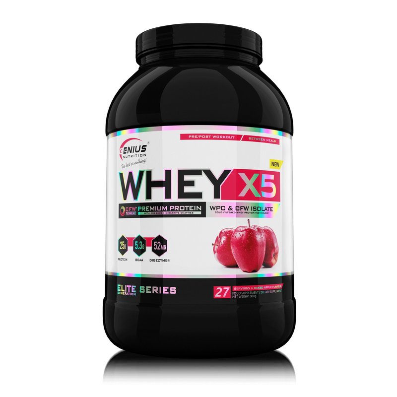 Whey-x5® 900g/27serv, Genius nutrition-null