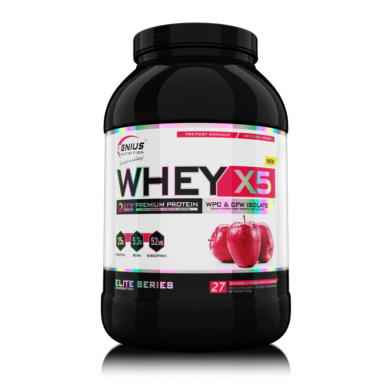Product image: Whey-x5® 900g/27serv, Genius nutrition-null