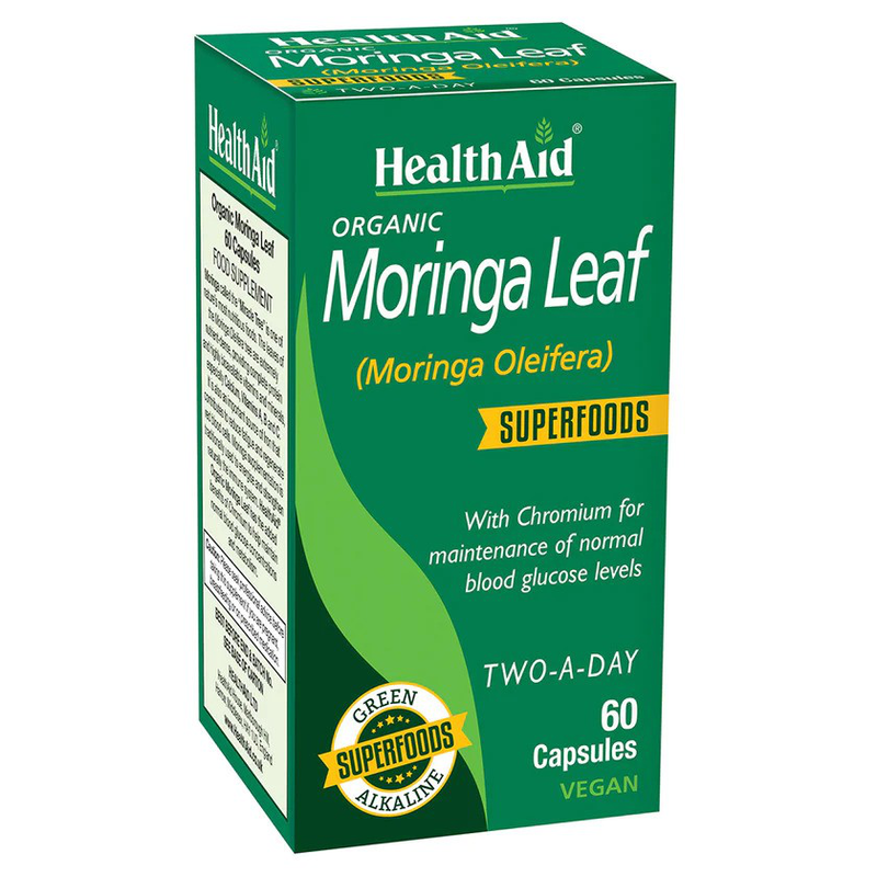 Product image: Health aid moringa leaf x 60 veg capsules, , medium-null
