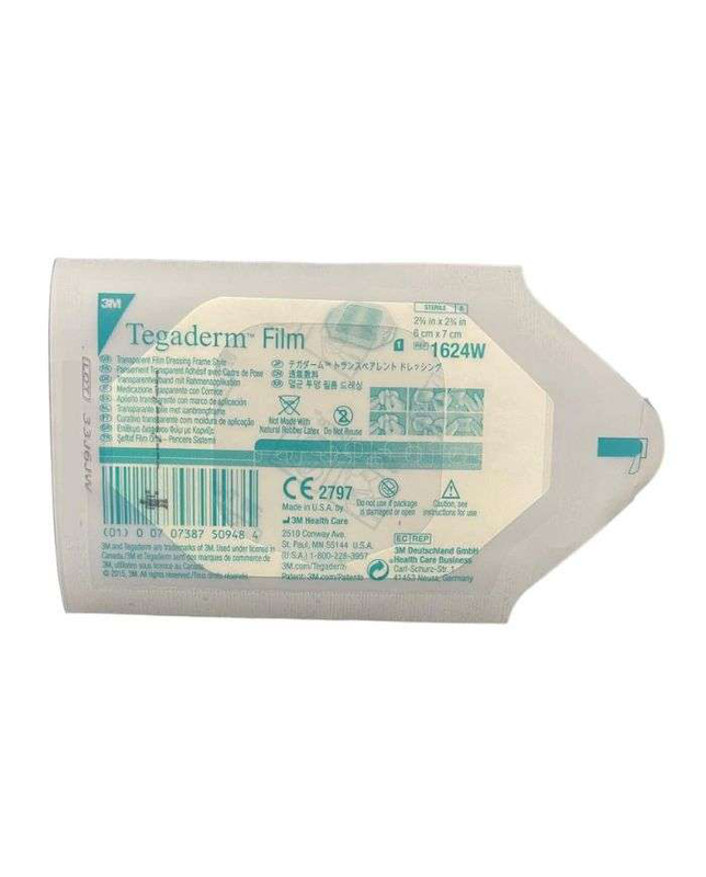 Freestyle libre 2 cover - 3m tegaderm transparent film dressing frame style 6cm x 7cm - 1 piece, , medium-null