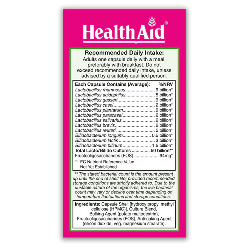 Health aid femprobio x 30 capsules - probiotics for women's health & wellbeing, , medium image number null