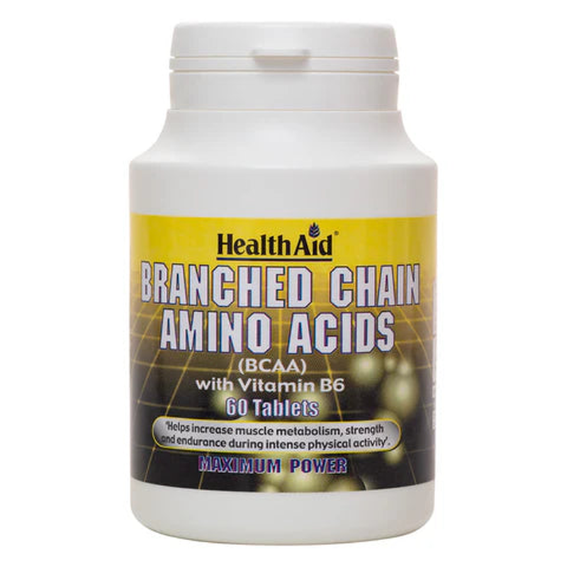 Healthaid branched chain amino acids + vitamin b6 - 60tabs, , medium-null