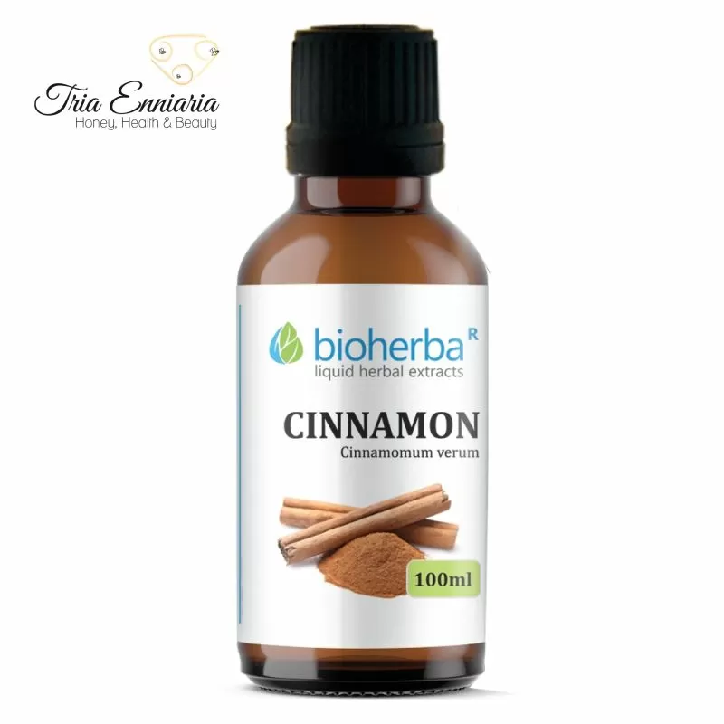 Product image: Cinnamon tincture, 100 ml, bioherba, , medium-null