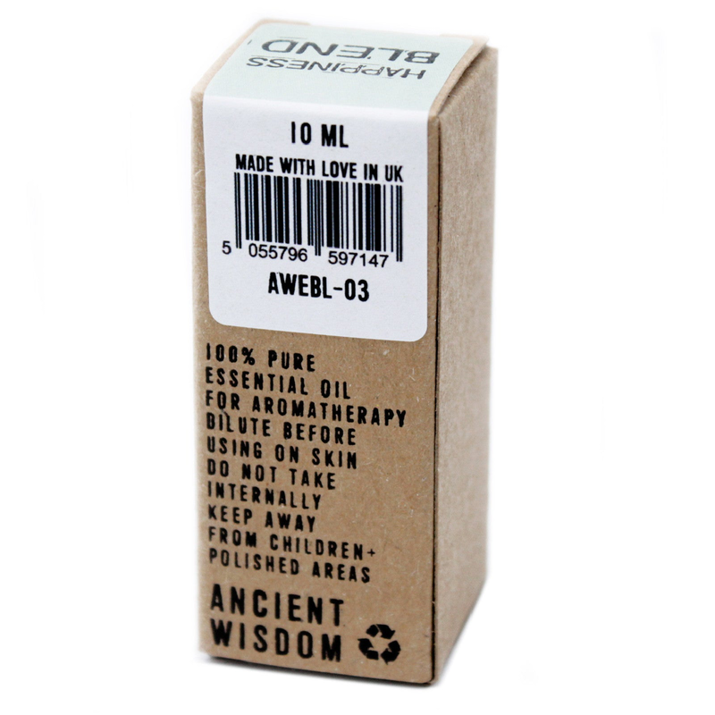 Product image: Aw gifts, happiness essential oil blend - boxed - 10ml, , medium-null