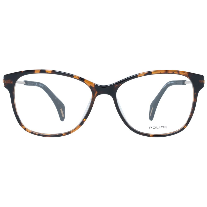 Brown plastic glasses (frames)-null