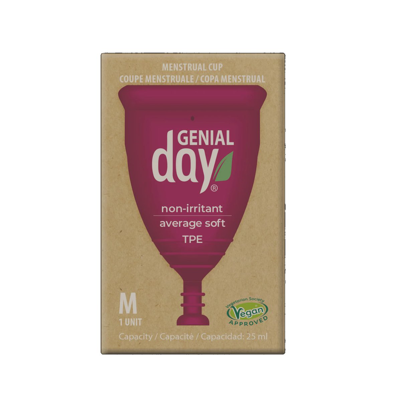 Gentle day menstrual cup size m, , medium-null