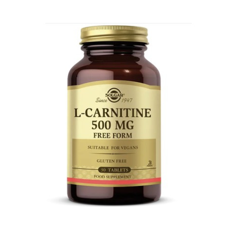 Product image: Solgar l-carnitine 500mg (30 tabs), , medium-null