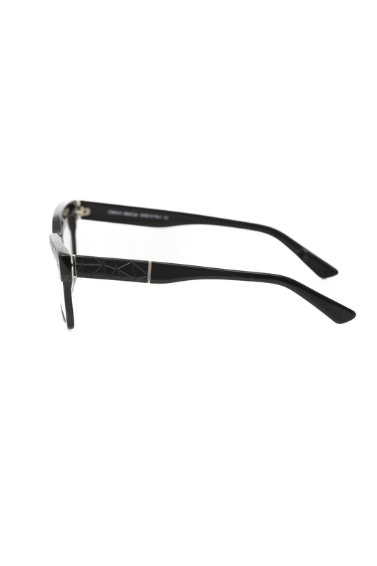 Black acetate men's frame-null