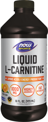 Now sports - liquid l-carnitine 1000mg citrus flavor x 473ml, , medium