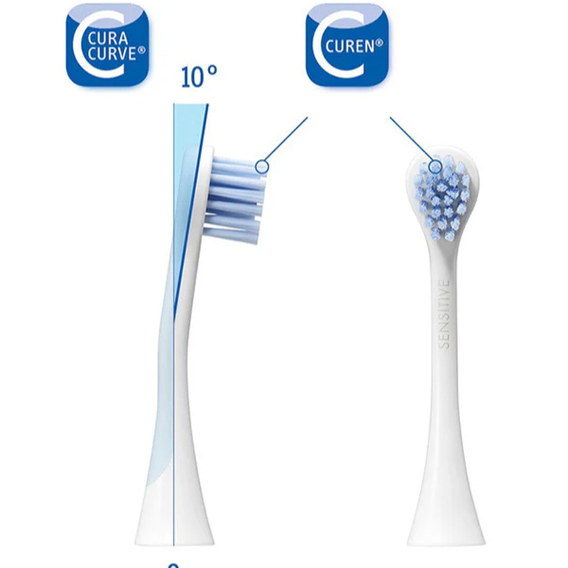 Product image: Curaprox hydrosonic pro power brush head ανταλλακτικές κεφαλές 2 τμχ, , medium-null