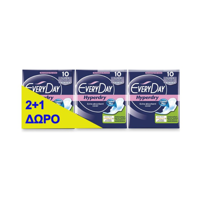 Every day hyperdry super 1815, servietes, 2+1free