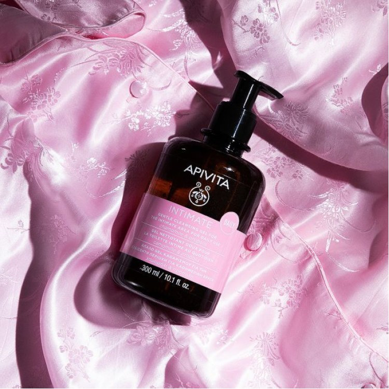 Apivita Gentle cleansing gel for the intimate area for daily use x 300ml, , medium-null