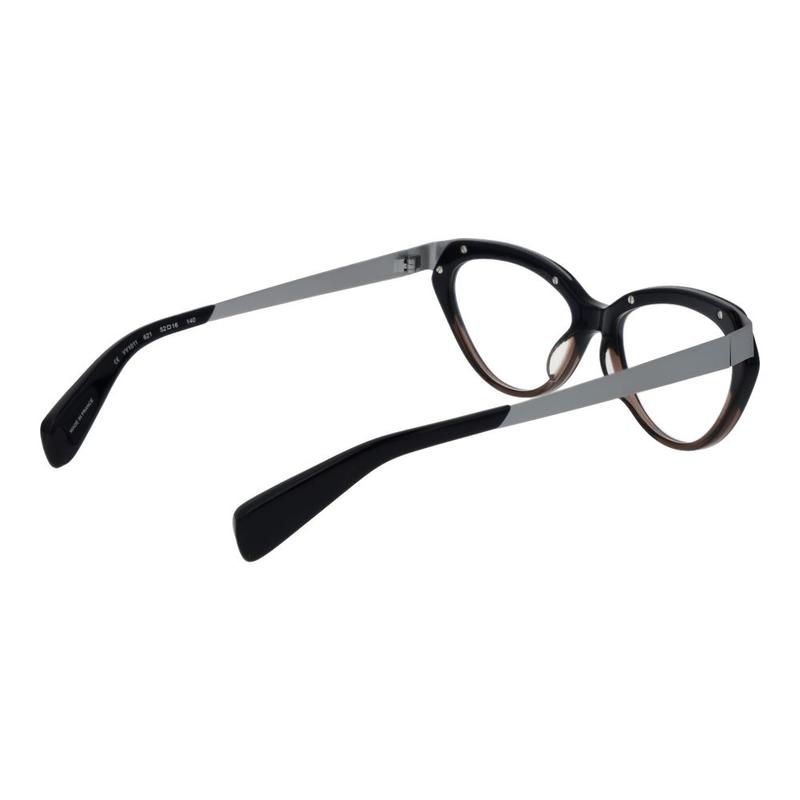 Black acetate glasses (frames)-null