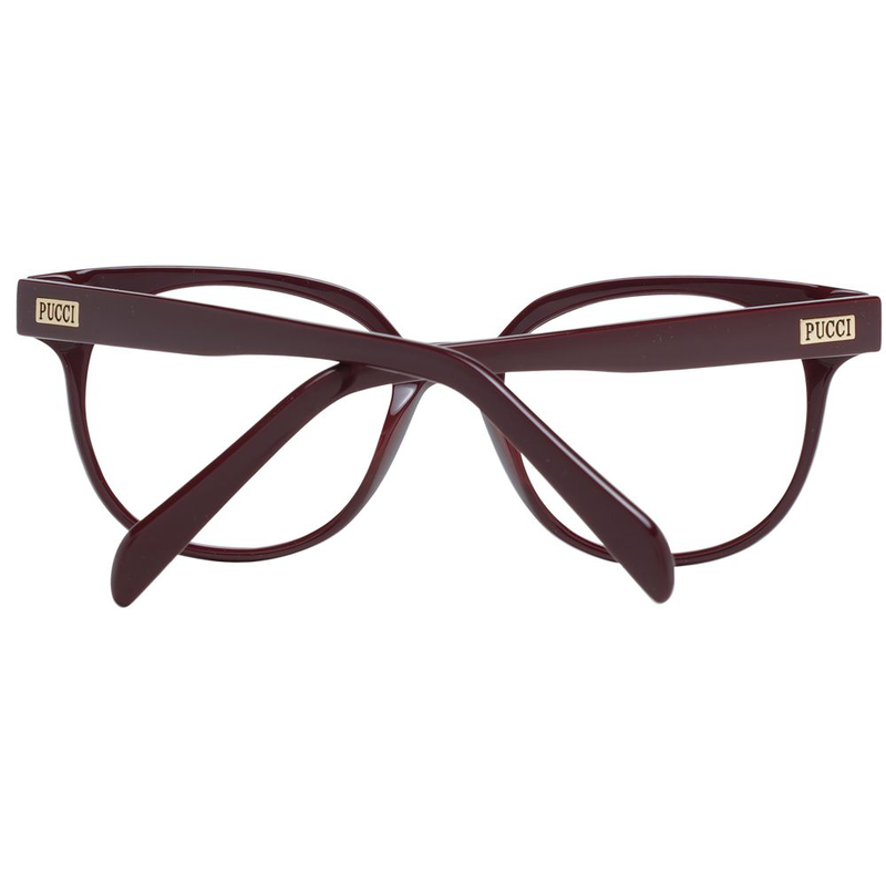 Burgundy plastic glasses (frames)-null