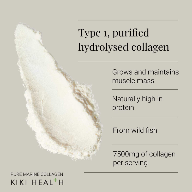 Kiki health, pure marine collagen powder, 200g-null