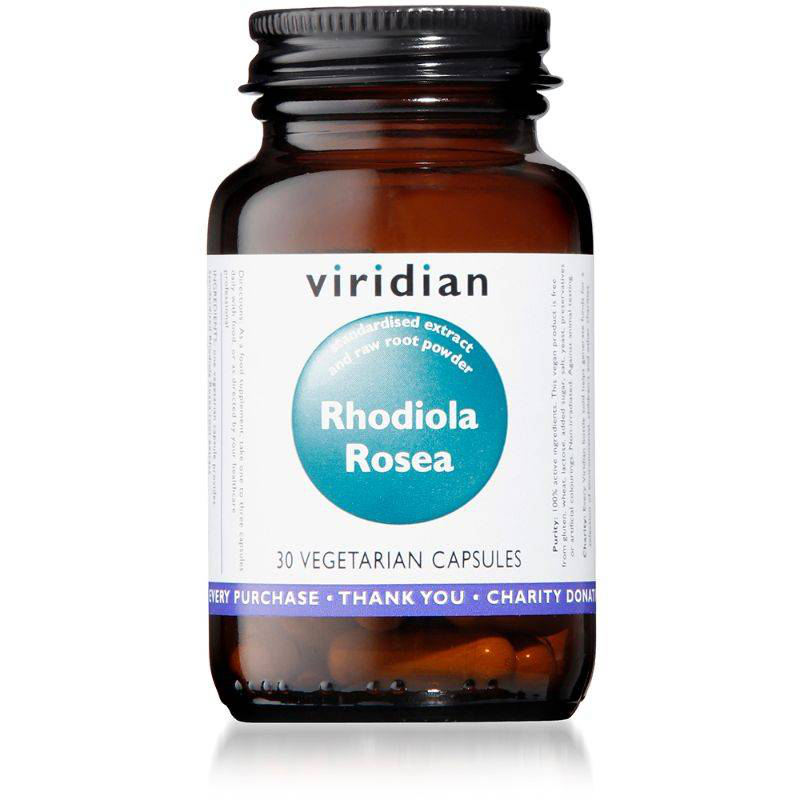 Viridian rhodiola rosea 30 capsules, , medium-null
