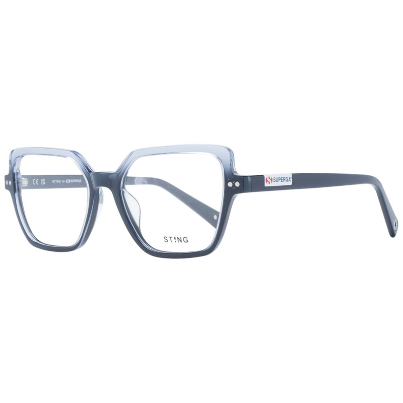 Blue acetate & plastic glasses (frames)-null