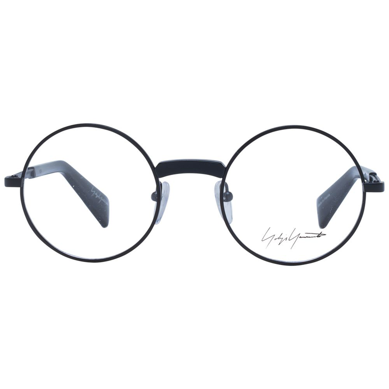 Black metal glasses (frames)-null