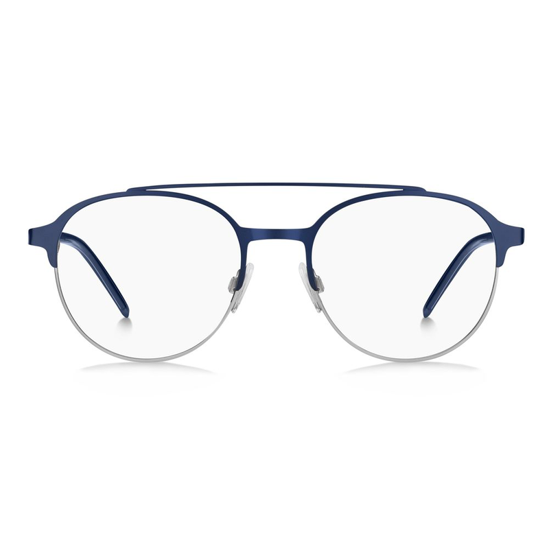 Blue metal glasses (frames)-null