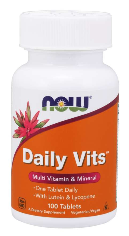 Now foods daily vits multi - 100 tabs, , medium-null