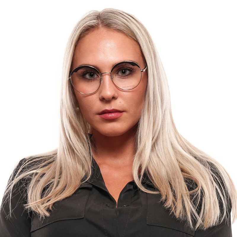 Black metal & plastic glasses (frames)-null