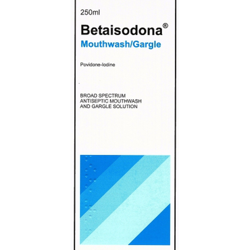 Product image: Betaisodona 250ml mouthwash 1%, , medium-null