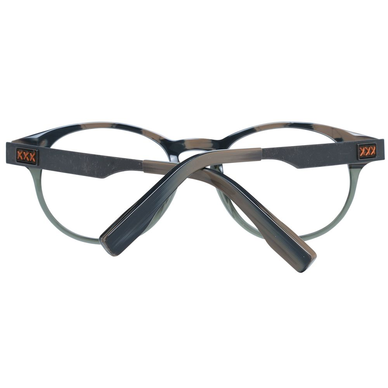 Gray plastic glasses (frames)-null