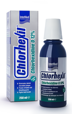 Chlorhexil 0.12% mouthwash, multiple protection of the oral cavity 250ml