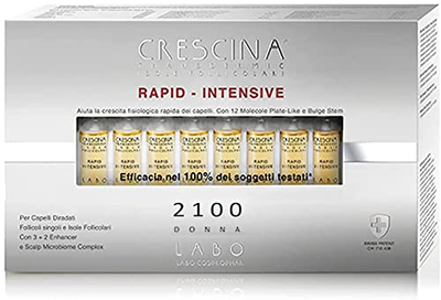 Crescina transdermic rapid-intensive hair growth 2100 x 20 vials for women, , medium