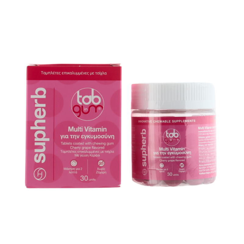 Product image: Supherb tab in gum pregnancy 30tabs, , medium-null