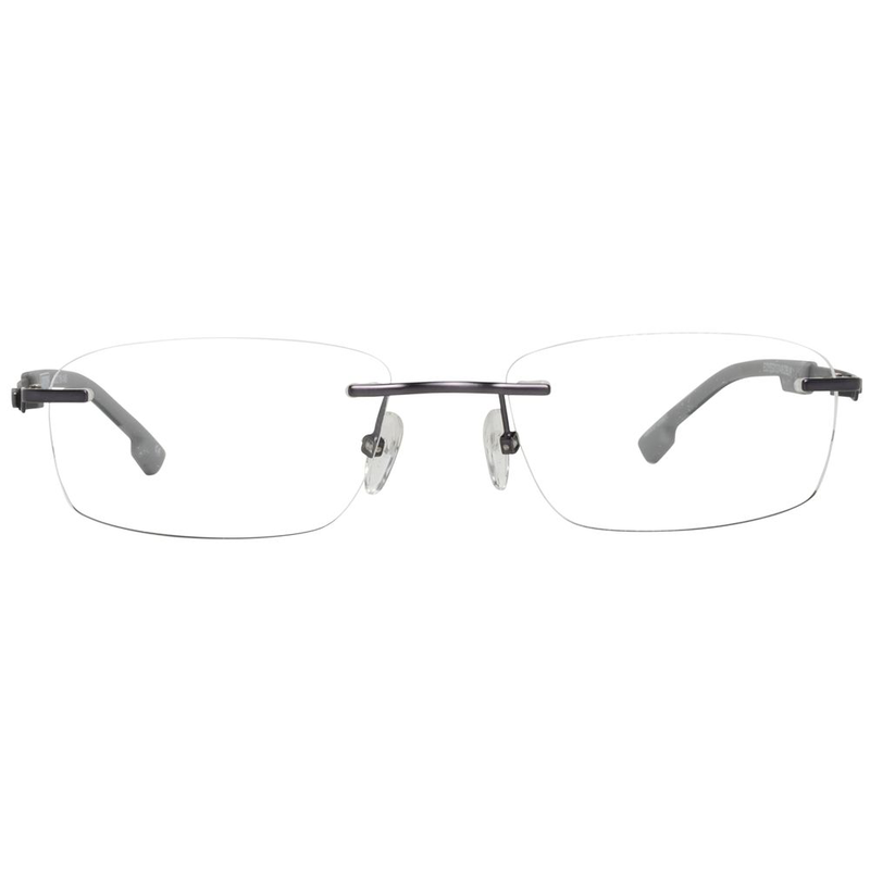 Gray metal glasses (frames)-null