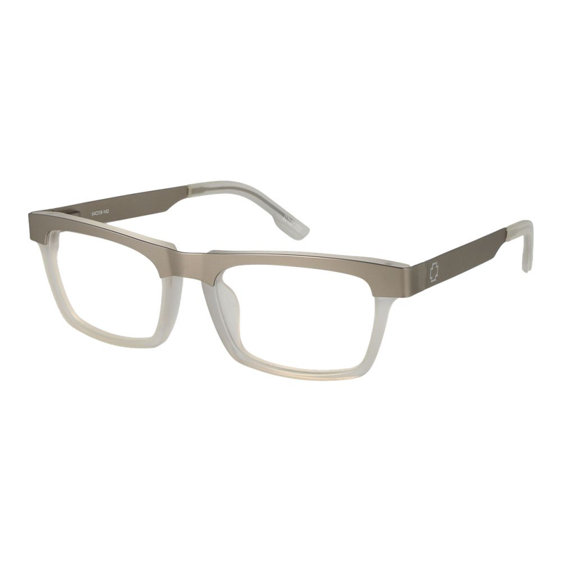 Silver plastic glasses (frames)-null