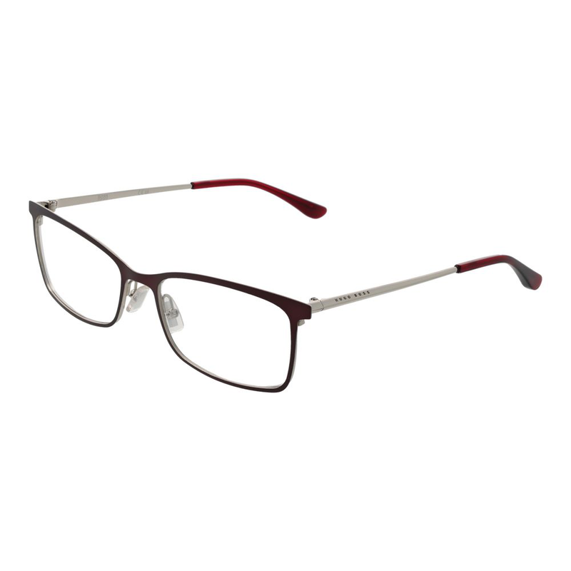 Burgundy stainless steel glasses (frames)-null