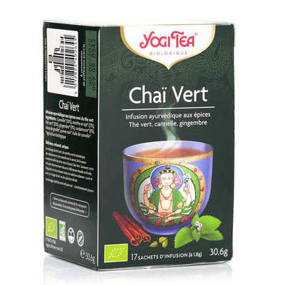 Yogitea green chai, tea, , medium
