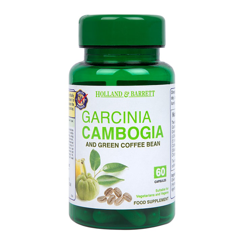 Holland & barrett garcinia cambogia & green coffee bean 60 capsules-null
