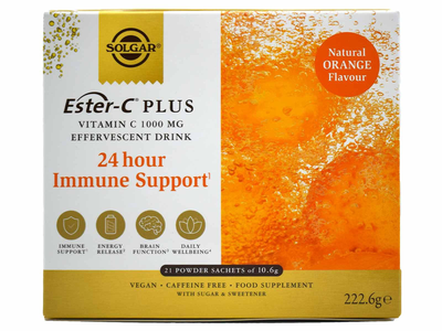 Solgar ester c plus 1000mg orange 21 sachets, , medium