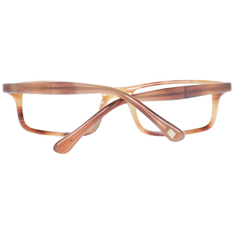 Brown plastic glasses (frames)-null